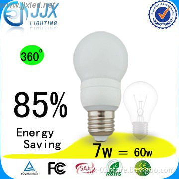 270 degree 7w led bulb with CE RoHS Certificates